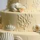 Beach Wedding Cake Ideas ♥ Wedding Cake with Edible Sugar Sea Shells | Deniz Kabuklari ve Ciceklerle Suslu Ozel Tasarim Dugun Pastasi