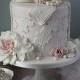 Fondant Cake Decorating ♥ Lace Hatbox Wedding Cake With Edible Sugar Roses and Pearls by Cotton and Crumbs | Seker Hamuru Suslemeli Butik Pastalar