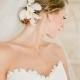 Simple Wedding HairStyles ♥ Wedding Updo Hairstyle and Simple Veil | Sade Gelin Topuzu
