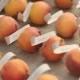 Peach Wedding Table Number Card | Seftalilerden Dugun Masa Numara Kartlari