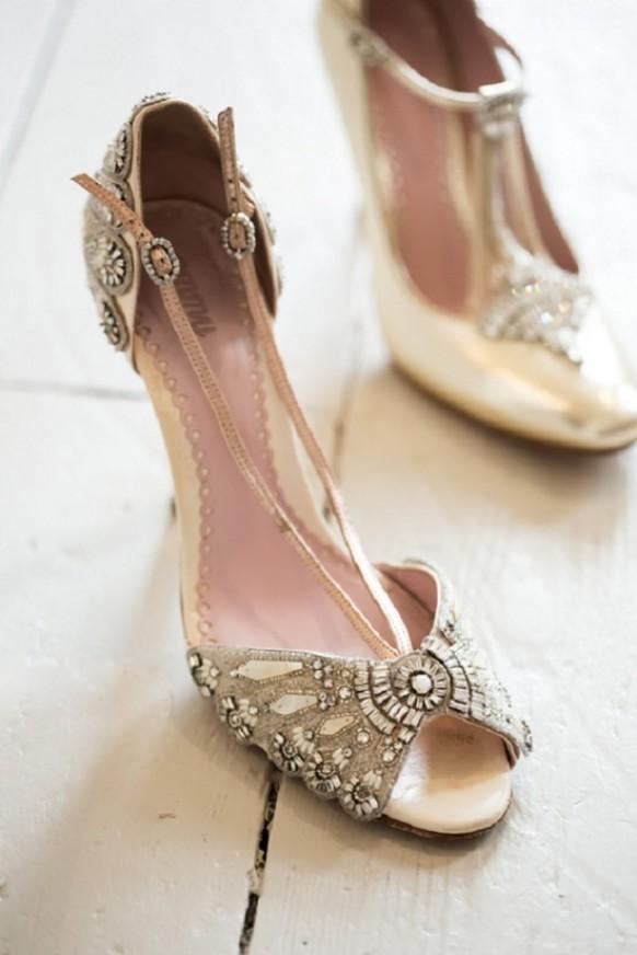 wedding photo - Невеста Обувь Идеи