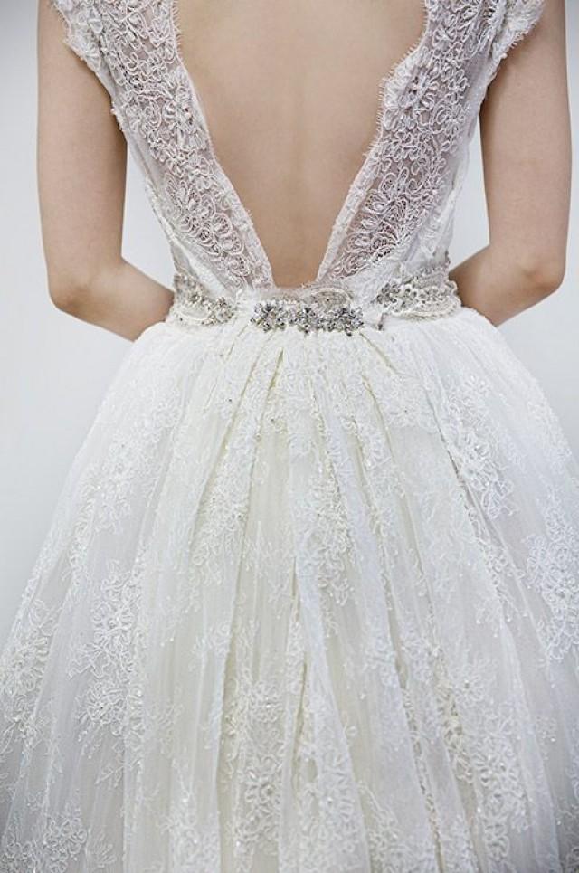wedding photo - Свадебные платья - 2014 Удивительные спиной