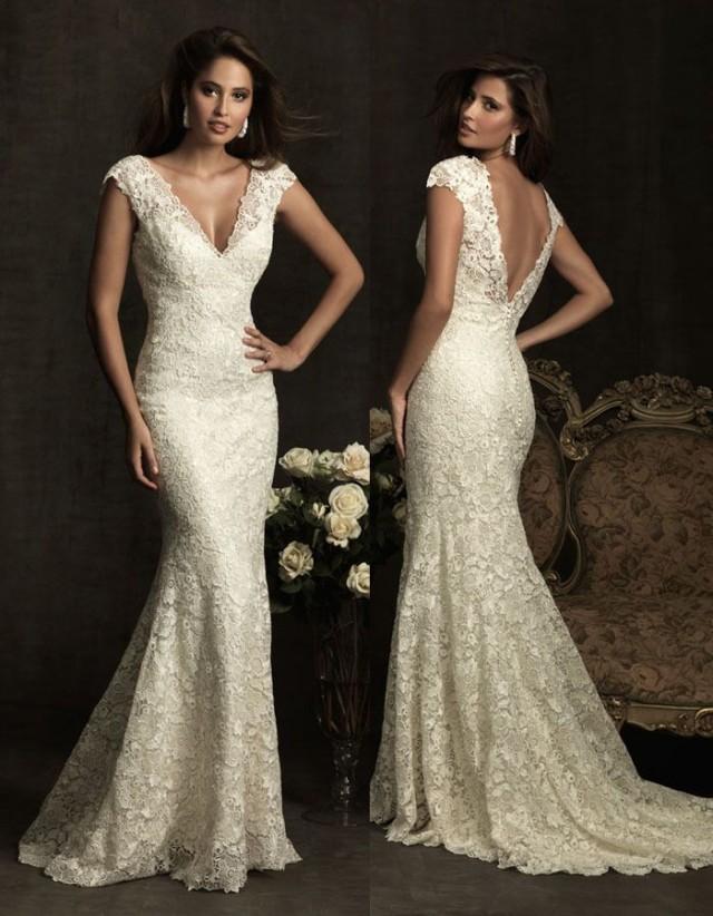 wedding photo - New White/ivory Wedding Dress Custom Size 2-4-6-8-10-12-14-16-18-20-22     