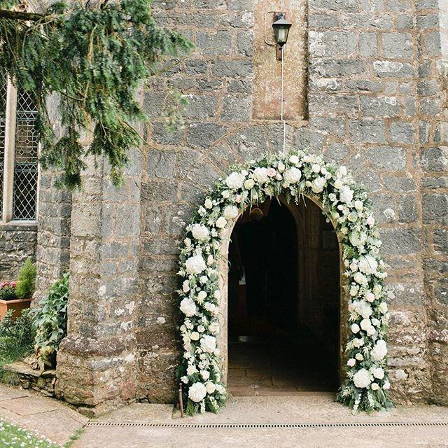 Green Wedding Arch