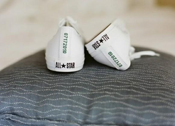 personalized converse wedding shoes