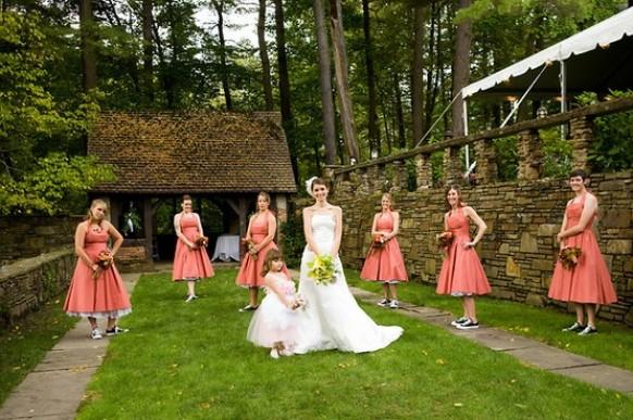 wedding photo - Розовый Подружка невесты 'Платья