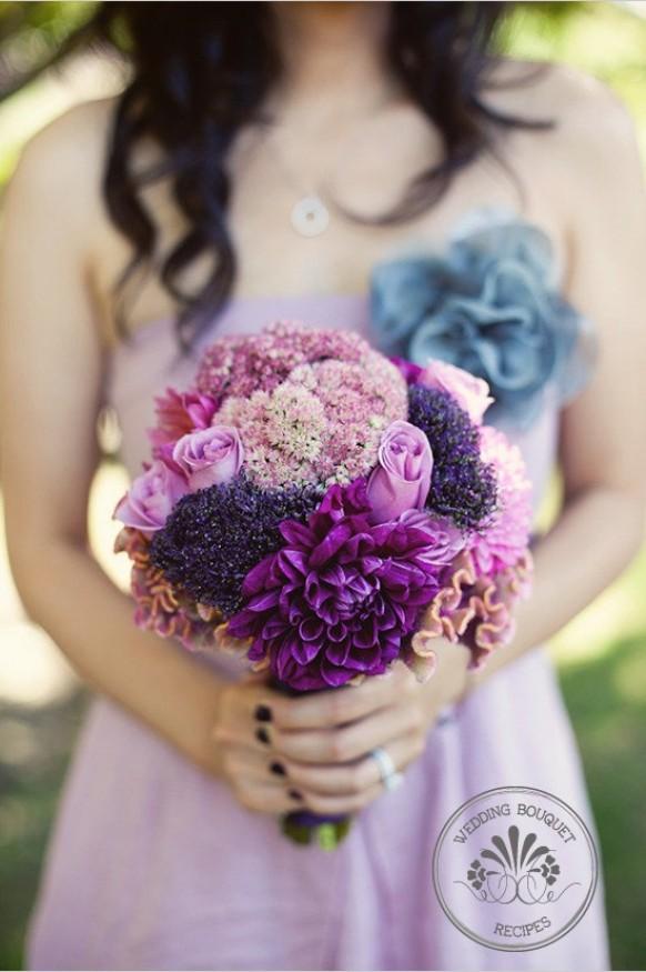 wedding photo - Фиолетовый Вдохновение Свадебные