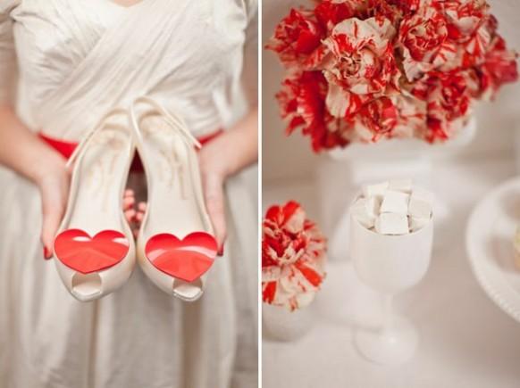 wedding photo - Красный вдохновения Свадебные