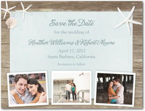 wedding photo - Save The Date Postcards