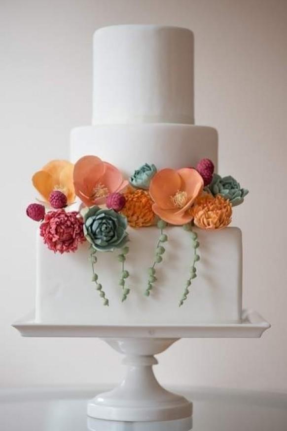 wedding photo - Cute Wedding Cakes 