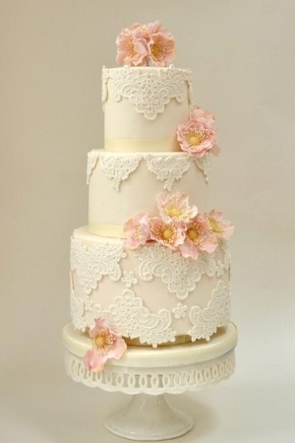 Simple wedding cakes on pinterest