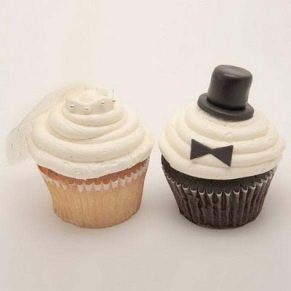 wedding photo - Wedding Cupcake - Cupcakes Creative