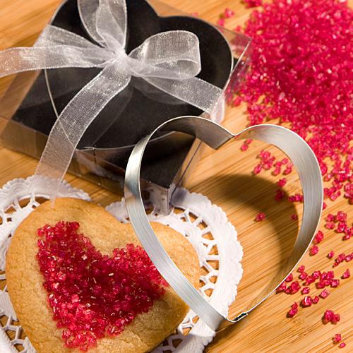Mariage - Cutters Cookie Coeur en forme de la Collection de mariage Favor Saver favorise
