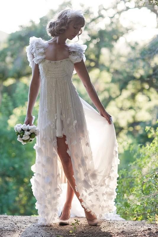 Fairy wedding dress