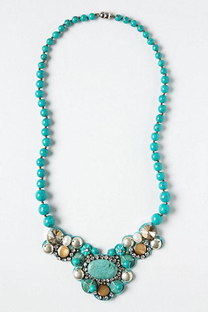 Hochzeit - Saguaro Halskette von Wendy Mink. ♥ Türkis Halskette
