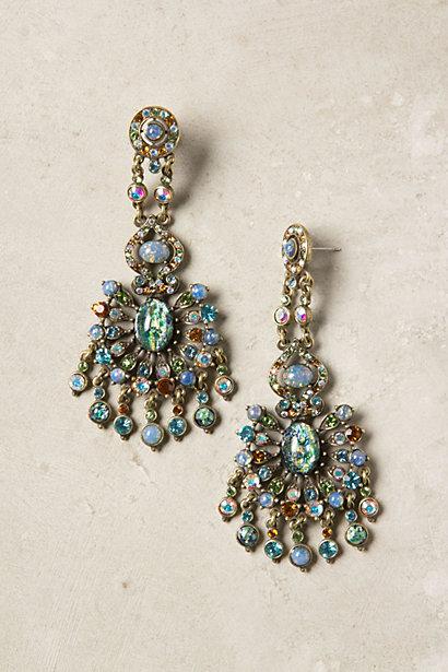 زفاف - Byzantine Kaleidoscope Earrings - B