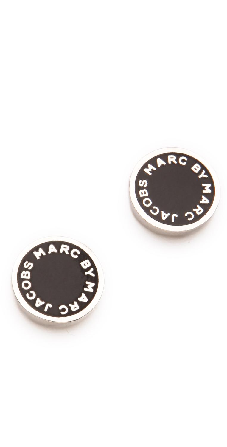 Mariage - Logo Disc Stud Earrings