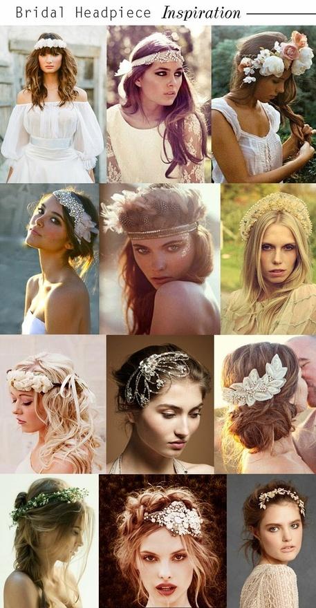 زفاف - تسريحات الشعر للعروس.