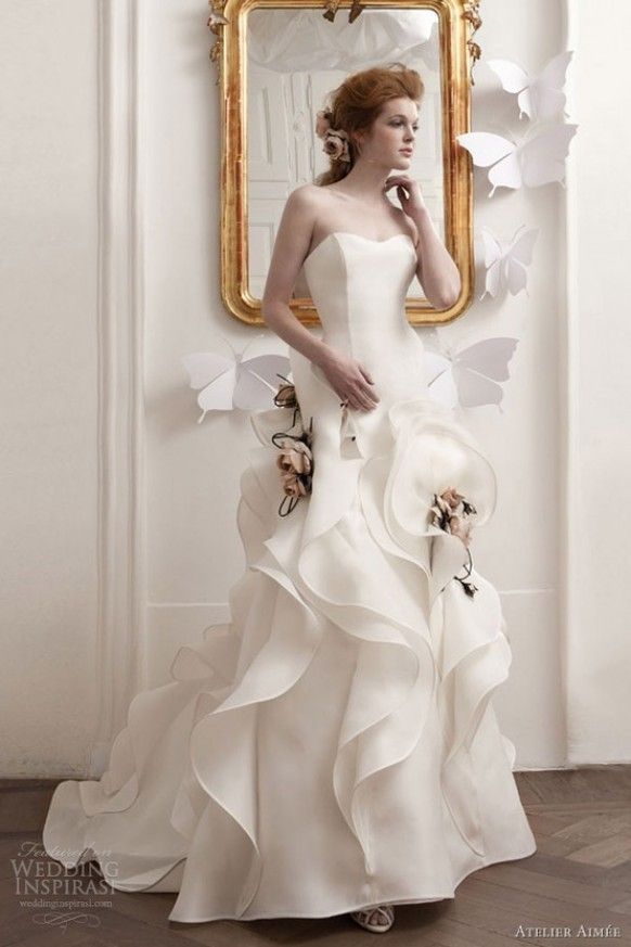 Свадьба - ❀ Бу Розовый Свадебное платье Bootique II ❀