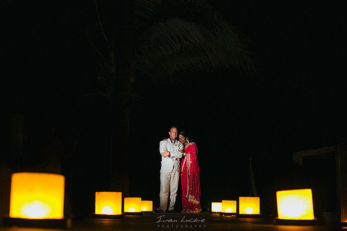 Hochzeit - Manjuli + Greg - Princess Riviera Maya Wedding - Luckiephotography-1