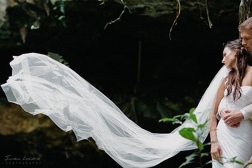 Wedding - The Veil - Luckiephotography