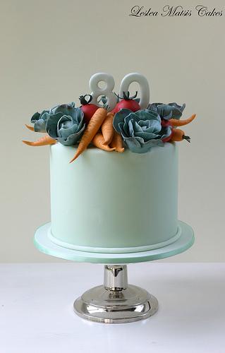 Свадьба - Vegie Сад торт