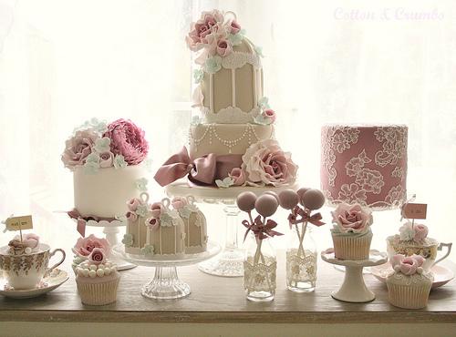 Wedding - Cake Dessert Table