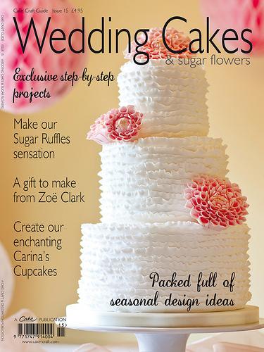 Mariage - Gâteaux de mariage et de sucre Fleurs Magazine