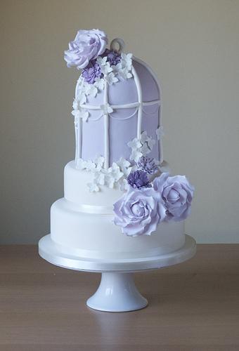Mariage - Birdcage gâteau de mariage