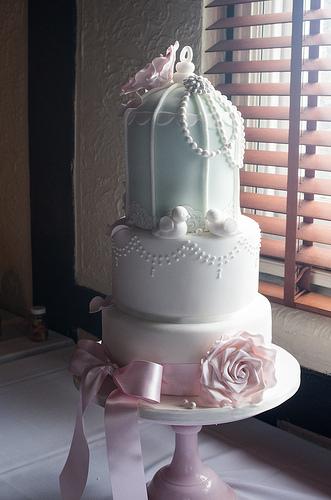 Свадьба - Свадебный торт Birdcage