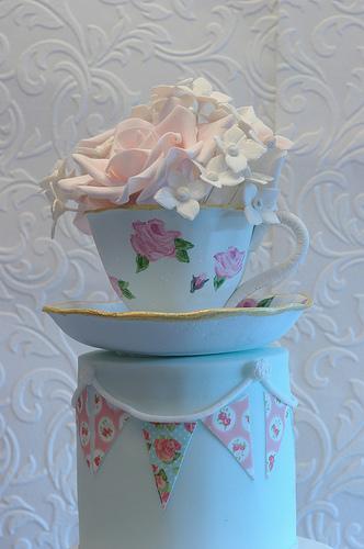 Wedding - Vintage Teaparty 2013 Closeup