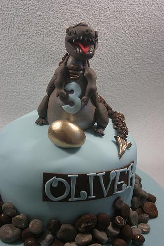 Wedding - Dinosaur Cake