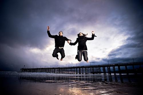 Свадьба - Белый Человек (и женщина) умеют прыгать