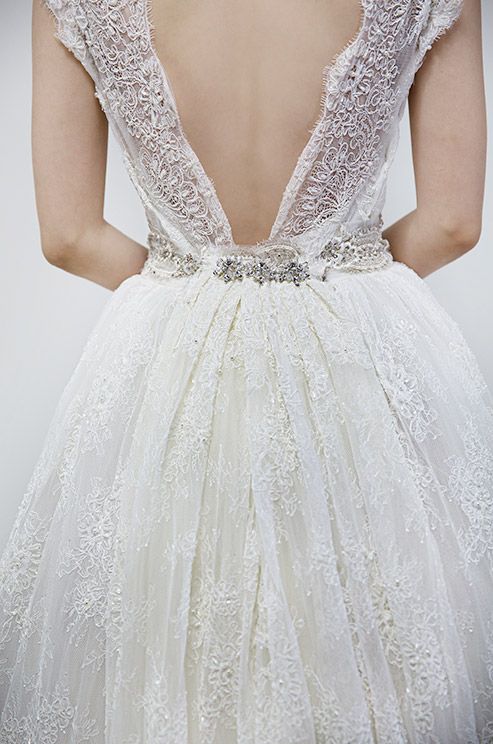 Свадьба - Свадебные платья - 2014 Удивительные спиной