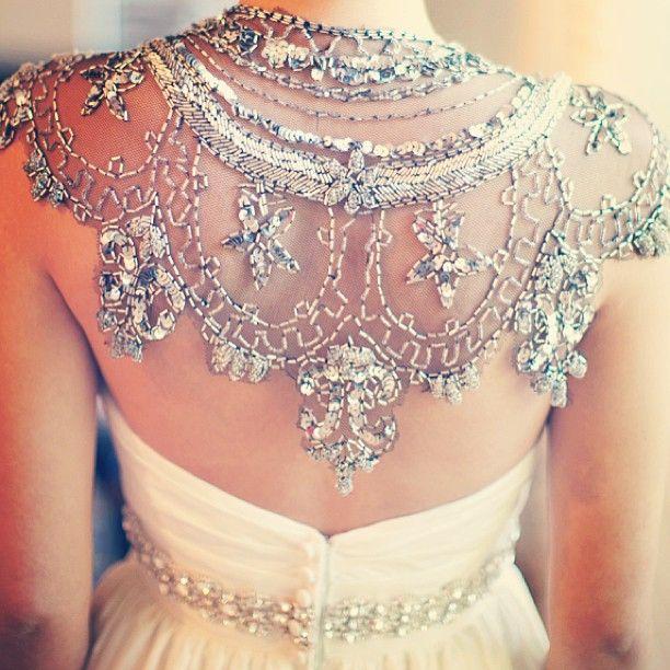 Mariage - Wedding Gown Beaded Cape 