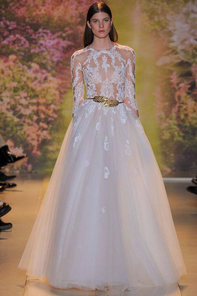 Mariage - 7 magnifiques mariage digne Robes De Couture Printemps 2014
