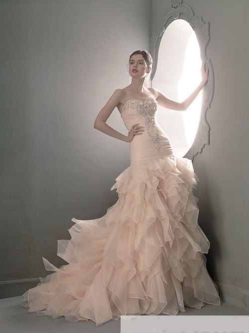 Hochzeit - Neue Ankunfts-Rosa-Kleider Quinceanera Prom Formal Pageant Brautkleid Benutzerdefinierte Größe
