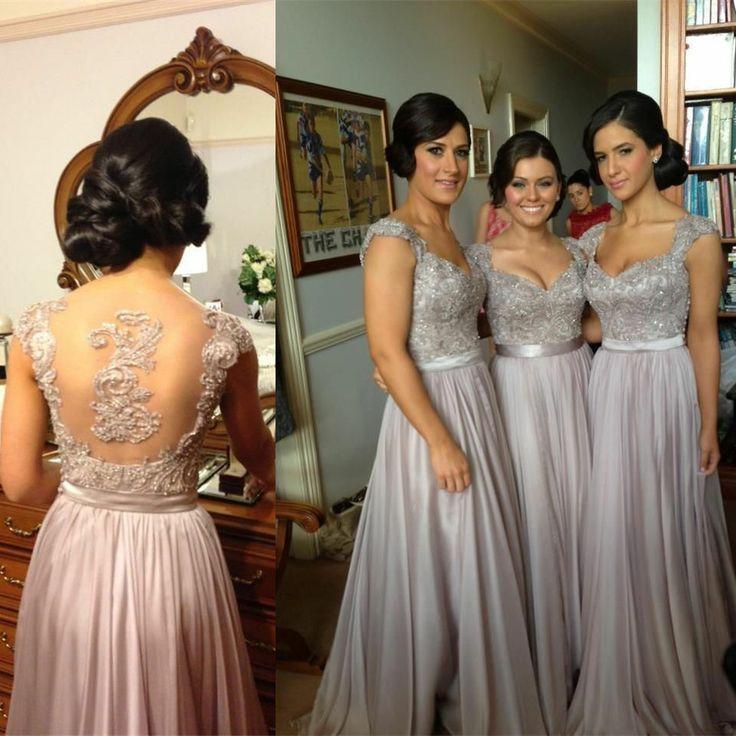 Wedding - 2014 New Prom Evening Party Homecoming Dress Wedding Bridal Bridesmaid Dresses