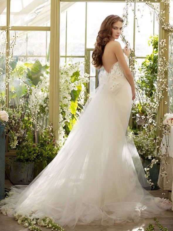 Свадьба - Новый белый/слоновой кости свадебное платье Размер 2-4-6-8-10-12-14-16-18-20-22 или пользовательские