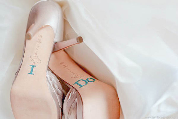 Hochzeit - wedding shoe with rhinestone