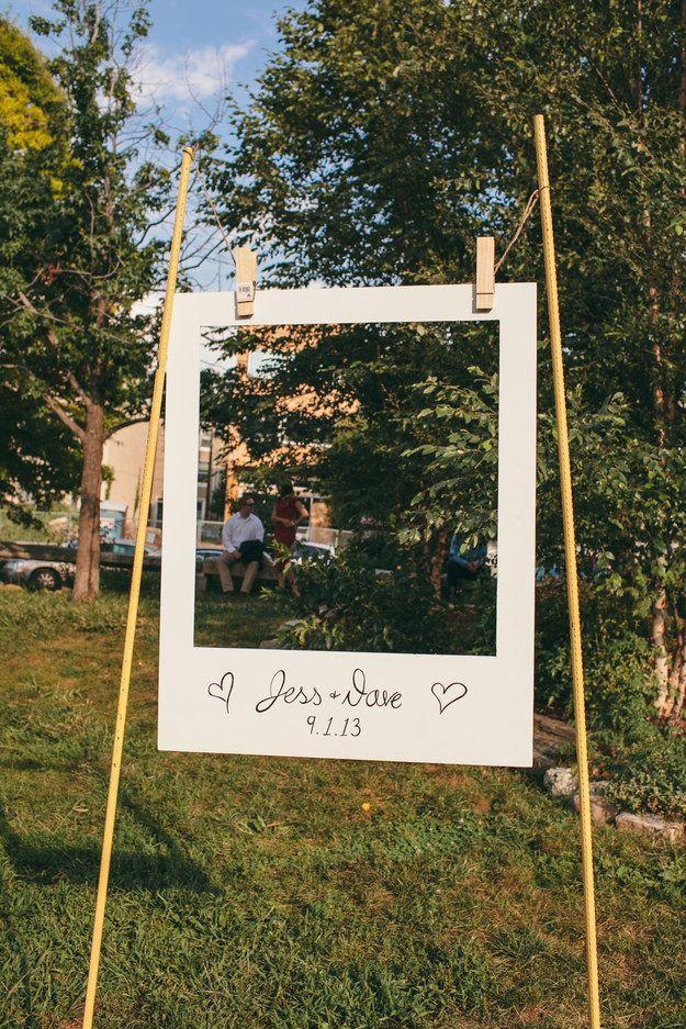 Wedding - 21 Stunning DIY Wedding Photo Booth Backdrops
