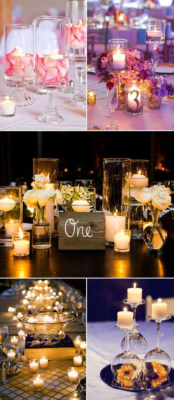 Wedding - Wedding Ideas: 30 Perfect Ways To Use Candles For Your Big Day