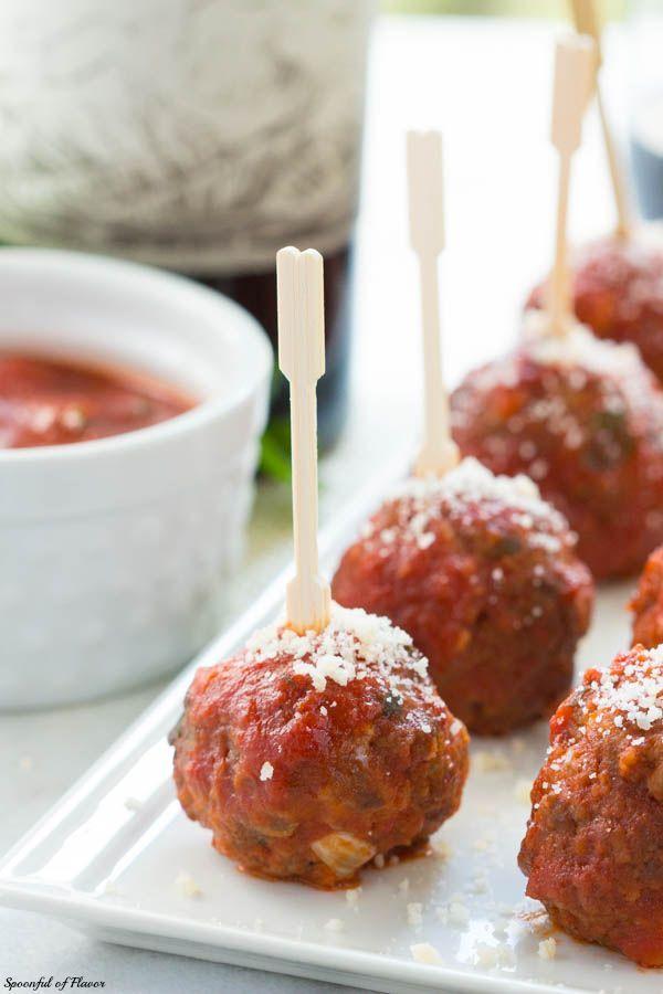 زفاف - Italian Mozzarella Stuffed Meatballs