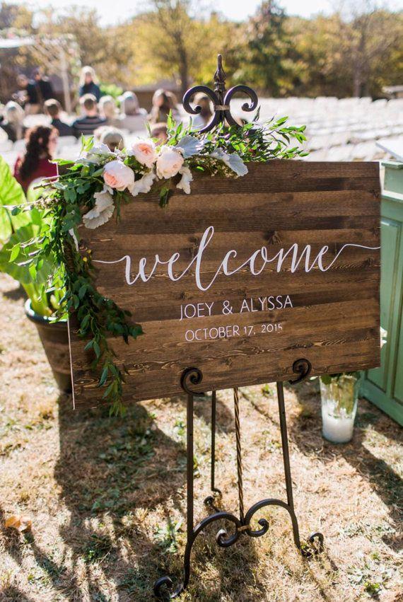 Mariage - 40 Wedding Decor   Directional Signs You're Going To Want At Your Wedding
