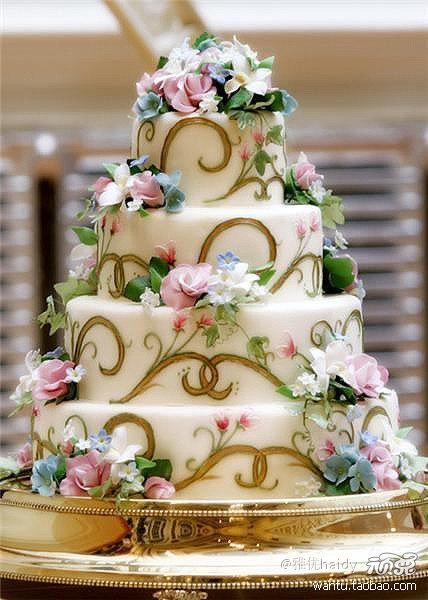 Hochzeit - Garden Inspiration Cake