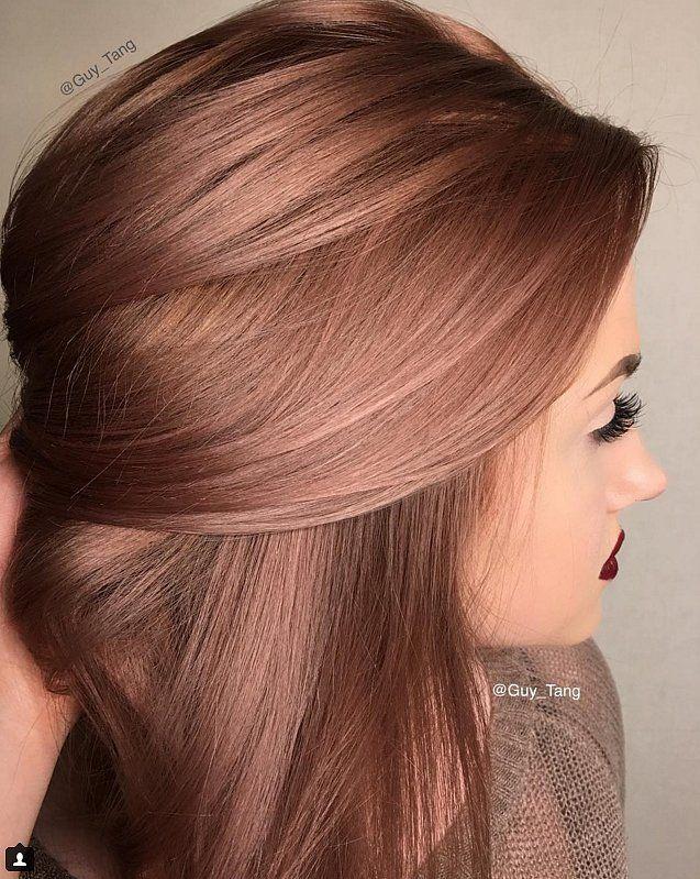 زفاف - Concrete Proof That Rose Gold Is The Perfect Rainbow Hair Hue For Spring