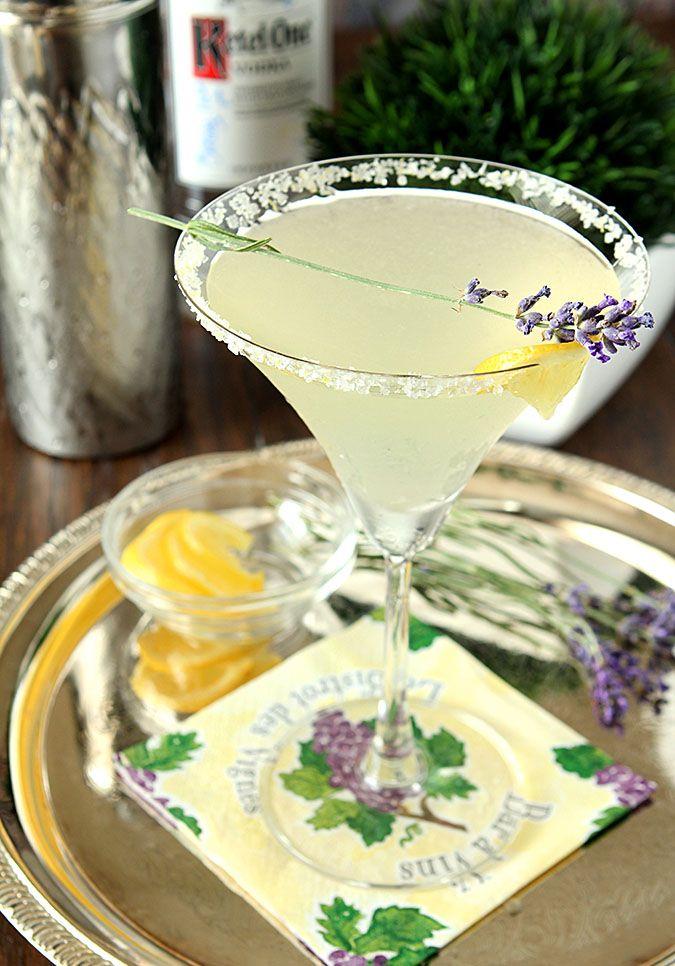 زفاف - Lavender Lemonade Martini