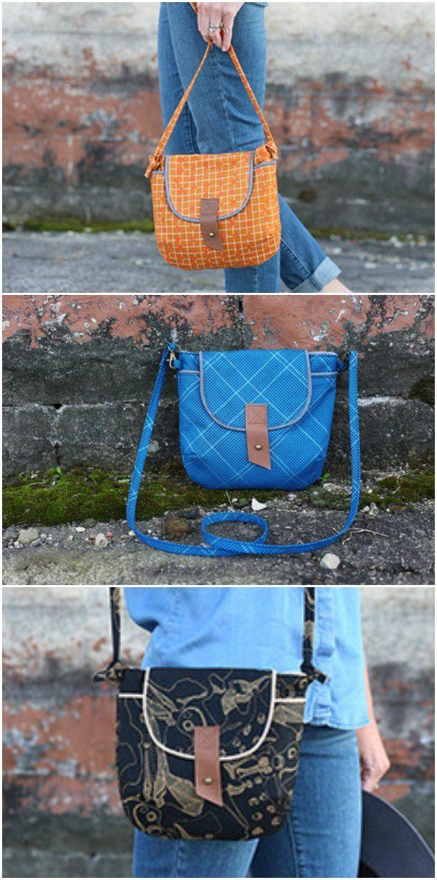 زفاف - Gatherer Crossbody Bag – Free Pattern