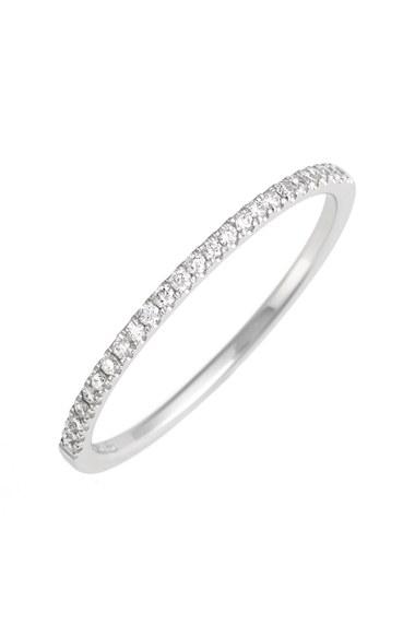 Wedding - Bony Levy 'Stackable' Straight Diamond Band Ring (Nordstrom Exclusive) 