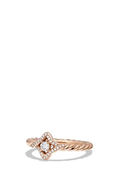 Свадьба - David Yurman 'Venetian Quatrefoil' Ring with Diamonds 